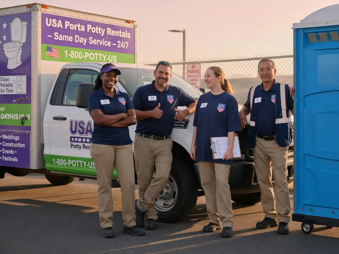 Porta Potty Rental company in Frackville, PA